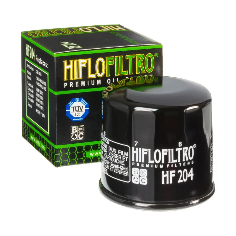 Filtro de Aceite HF204 – HIFLOFILTRO - YAMAHA R3 - MT03 - R3A - HONDA650R - CBR1000 - CBR600 -